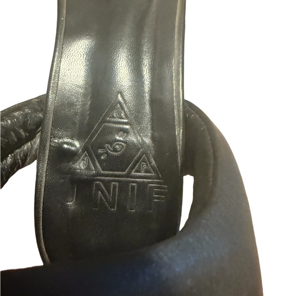 UNIF Goner Leopard Print Platform Heels Size 8 - Picture 8 of 12